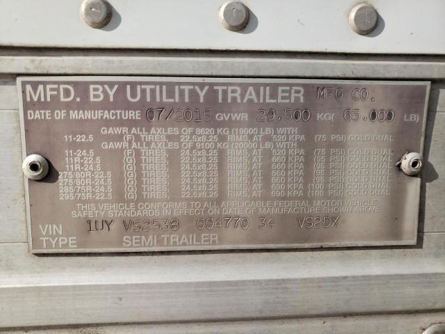 1UYVS2538GG477034 - 2016 UTILITY VS2DX თეთრი ფოტო 10