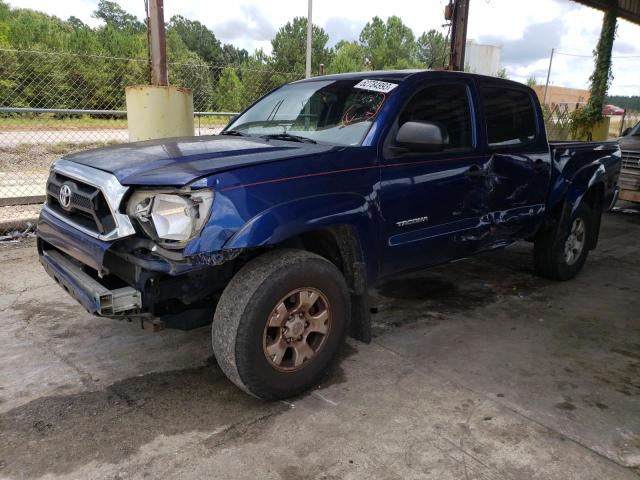 5TFJX4GN8FX038133 - 2015 TOYOTA TACOMA DOUBLE CAB PRERUNNER BLUE photo 1