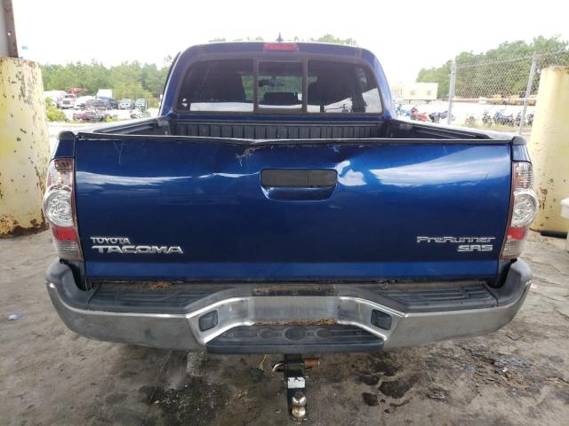 5TFJX4GN8FX038133 - 2015 TOYOTA TACOMA DOUBLE CAB PRERUNNER BLUE photo 6