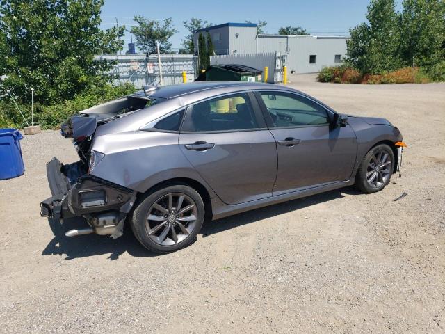19XFC1F3XKE018217 - 2019 HONDA CIVIC EX GRAY photo 3