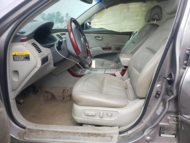 KMHFC46F77A155293 - 2007 HYUNDAI AZERA SE SILVER photo 7