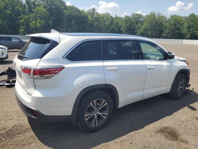 5TDJKRFH6GS321998 - 2016 TOYOTA HIGHLANDER XLE WHITE photo 3