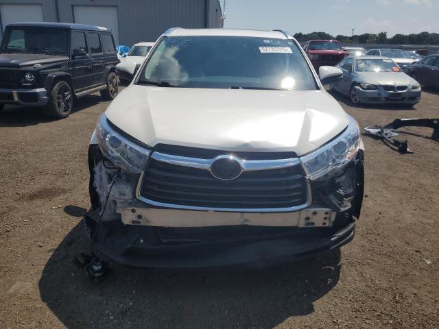 5TDJKRFH6GS321998 - 2016 TOYOTA HIGHLANDER XLE WHITE photo 5