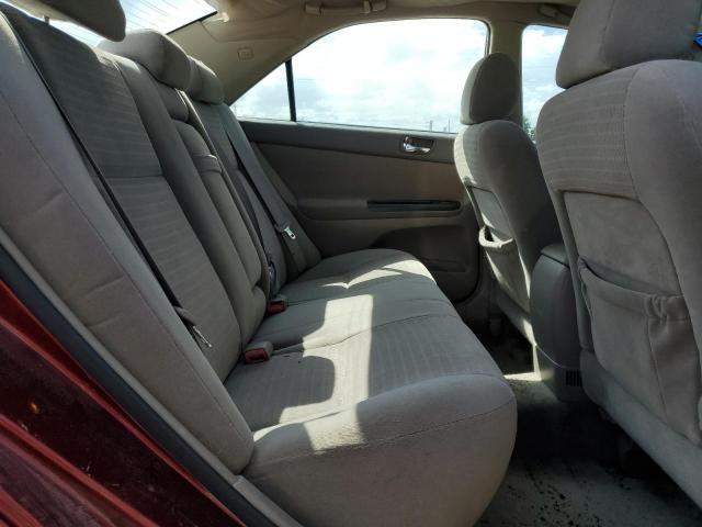 4T1BF30K85U110512 - 2005 TOYOTA CAMRY LE BURGUNDY photo 10