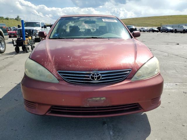 4T1BF30K85U110512 - 2005 TOYOTA CAMRY LE BURGUNDY photo 5