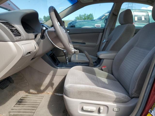 4T1BF30K85U110512 - 2005 TOYOTA CAMRY LE BURGUNDY photo 7