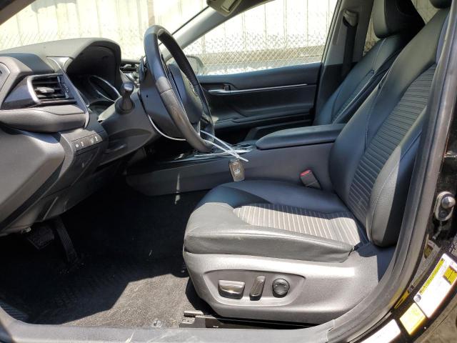 4T1G31AK6LU537055 - 2020 TOYOTA CAMRY SE BLACK photo 7