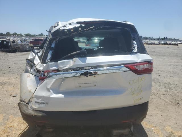 1GNERGKW0KJ224590 - 2019 CHEVROLET TRAVERSE LT WHITE photo 6
