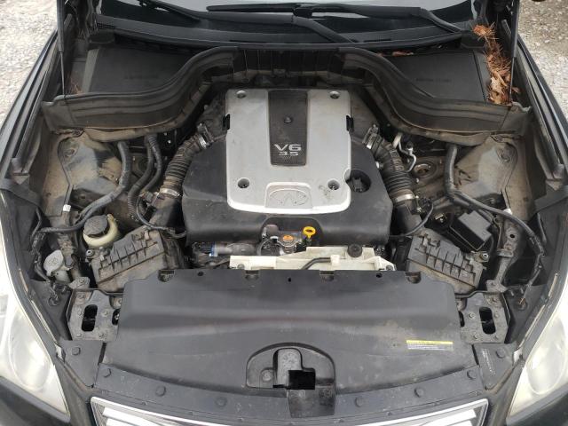 JN1AJ0HP2BM800851 - 2011 INFINITI EX35 BASE Սև լուսանկար 12