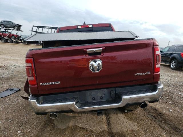 1C6SRFJT1KN586683 - 2019 RAM 1500 LARAMIE RED photo 6