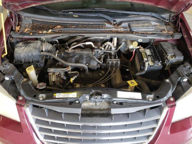 2A8HR54PX8R655788 - 2008 CHRYSLER TOWN & COU TOURING 栗色 照片 12