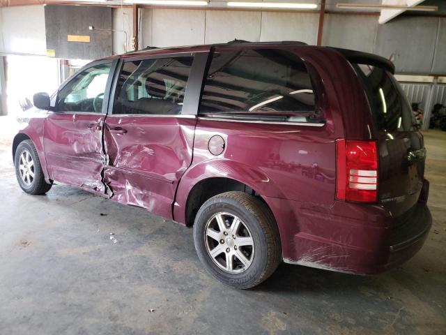 2A8HR54PX8R655788 - 2008 CHRYSLER TOWN & COU TOURING 栗色 照片 2