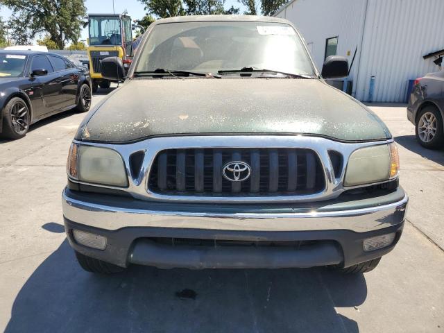 5TEGM92N12Z101826 - 2002 TOYOTA TACOMA DOUBLE CAB PRERUNNER GREEN photo 5