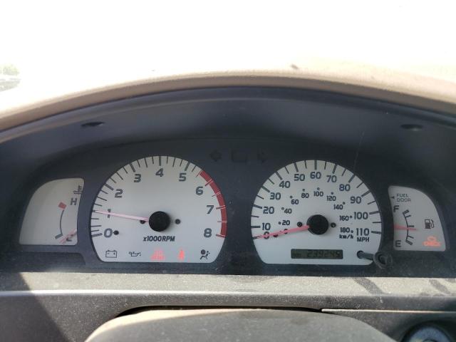 5TEGM92N12Z101826 - 2002 TOYOTA TACOMA DOUBLE CAB PRERUNNER GREEN photo 9