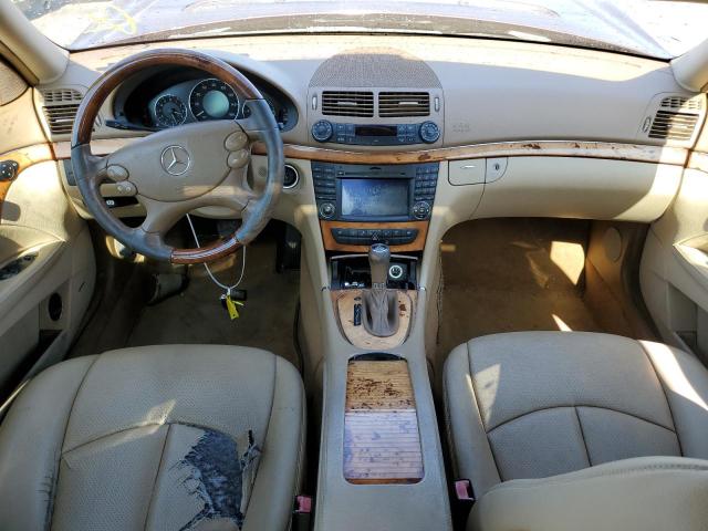 WDBUF56X59B393219 - 2009 MERCEDES-BENZ E 350 BURGUNDY photo 8