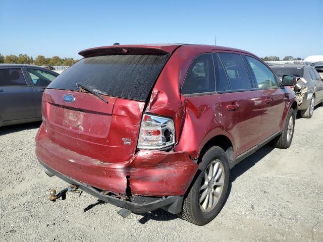 2FMDK48C57BA22369 - 2007 FORD EDGE SEL MAROON photo 4