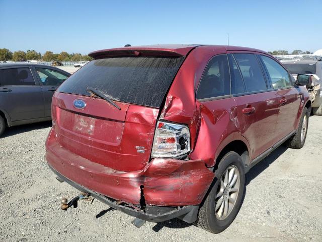 2FMDK48C57BA22369 - 2007 FORD EDGE SEL MAROON photo 9