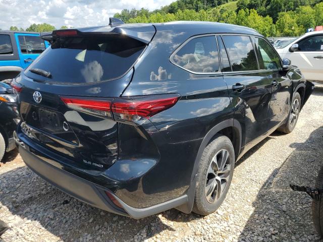 5TDHZRBH7MS103287 - 2021 TOYOTA HIGHLANDER XLE Noir photo 3