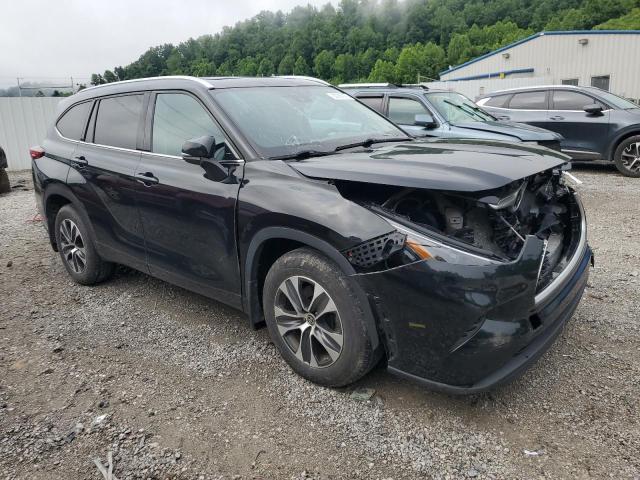 5TDHZRBH7MS103287 - 2021 TOYOTA HIGHLANDER XLE Noir photo 4