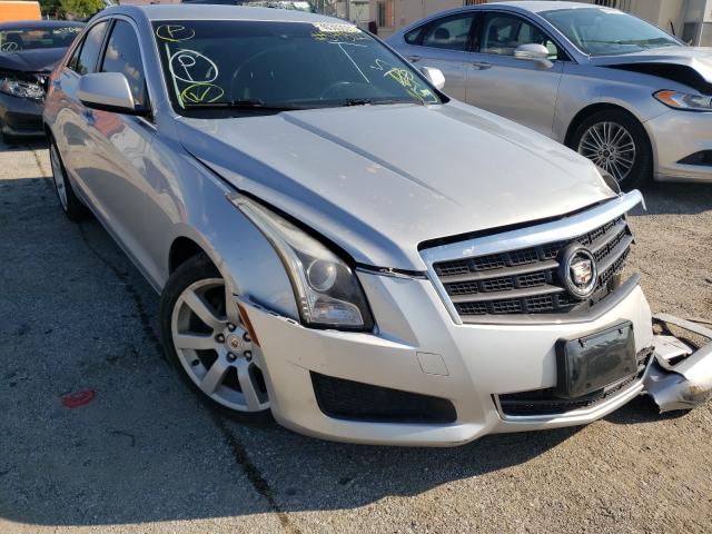 1G6AA5RA1D0123681 - 2013 CADILLAC ATS SILVER photo 10