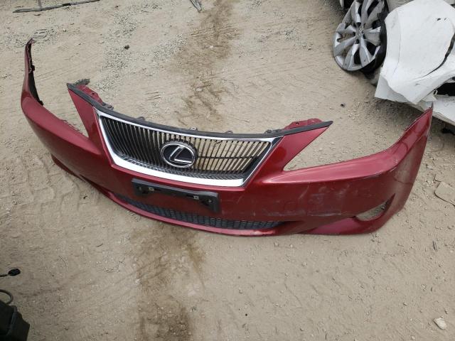 JTHBE262672011130 - 2007 LEXUS IS 350 BURGUNDY photo 12