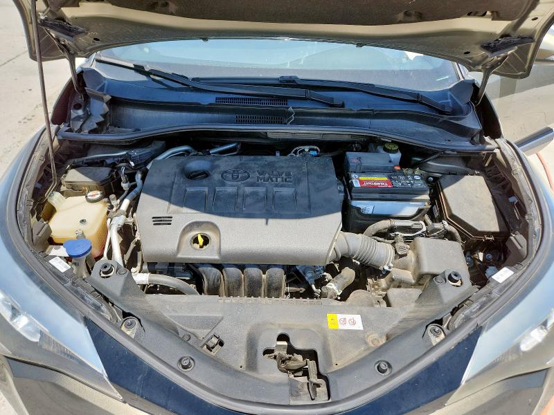 NMTKHMBX9MR120996 - 2021 TOYOTA C-HR XLE BROWN photo 12