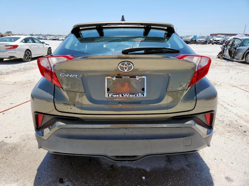 NMTKHMBX9MR120996 - 2021 TOYOTA C-HR XLE BROWN photo 6