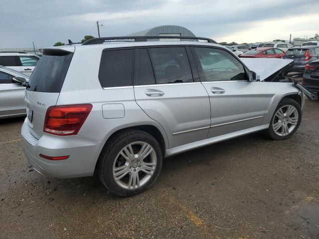 WDCGG8JB9FG436428 - 2015 MERCEDES-BENZ GLK 350 4MATIC SILVER photo 3