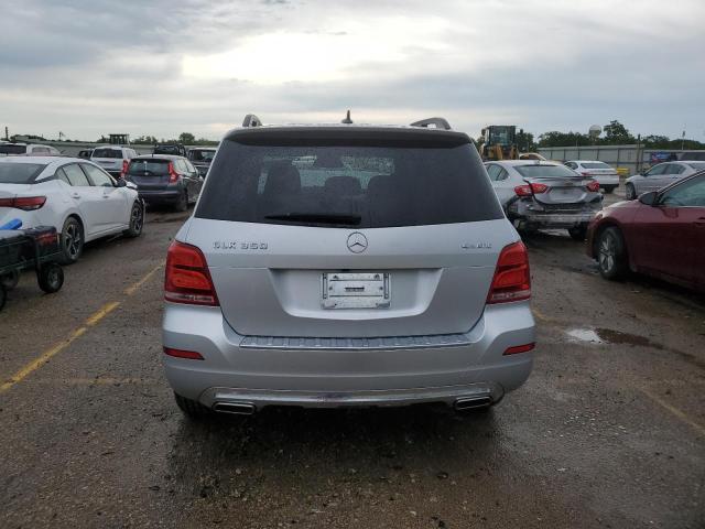 WDCGG8JB9FG436428 - 2015 MERCEDES-BENZ GLK 350 4MATIC SILVER photo 6