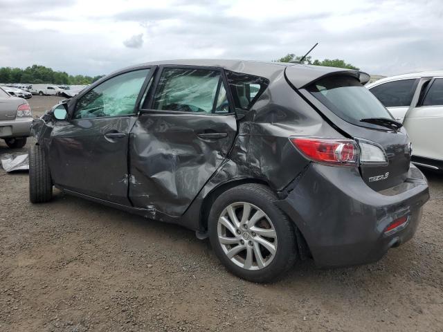 JM1BL1M89C1634606 - 2012 MAZDA 3 I GRAY photo 2