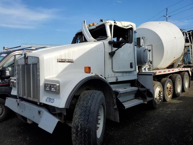 1NKWL00X16R125297 - 2006 KENWORTH CONSTRUCTI W900 WHITE photo 2