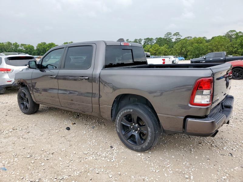 1C6SRFFT4MN680004 - 2021 RAM 1500 BIG HORN/LONE STAR GRAY photo 2
