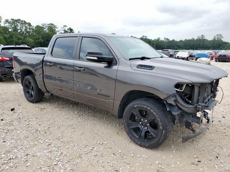 1C6SRFFT4MN680004 - 2021 RAM 1500 BIG HORN/LONE STAR GRAY photo 4