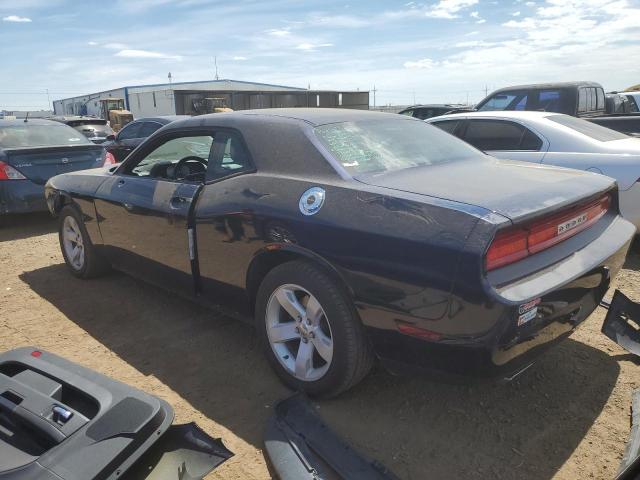 2B3CJ4DG4BH561858 - 2011 DODGE CHALLENGER BLUE photo 2