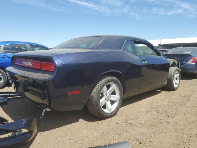 2B3CJ4DG4BH561858 - 2011 DODGE CHALLENGER BLUE photo 3