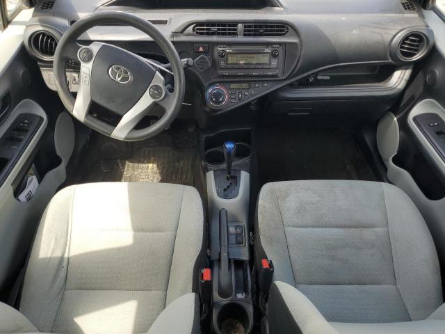 JTDKDTB32C1520432 - 2012 TOYOTA PRIUS C WHITE photo 8