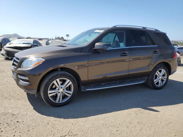4JGDA5HB6DA207263 - 2013 MERCEDES-BENZ ML 350 4MATIC BROWN photo 1