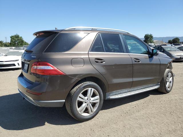 4JGDA5HB6DA207263 - 2013 MERCEDES-BENZ ML 350 4MATIC BROWN photo 3