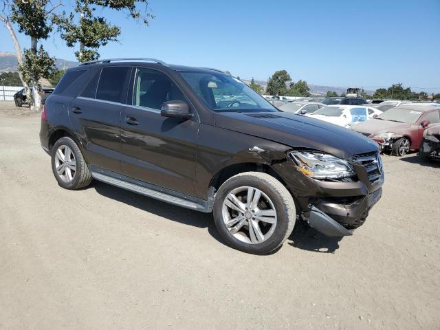 4JGDA5HB6DA207263 - 2013 MERCEDES-BENZ ML 350 4MATIC BROWN photo 4