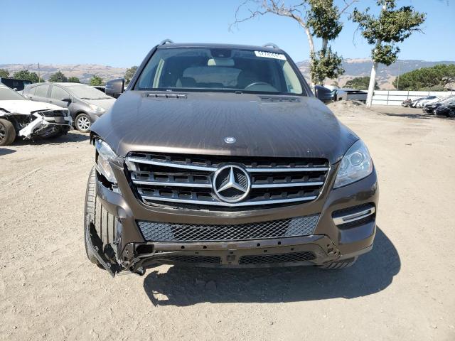 4JGDA5HB6DA207263 - 2013 MERCEDES-BENZ ML 350 4MATIC BROWN photo 5