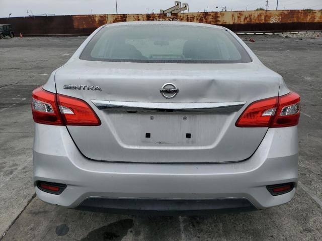 3N1AB7AP1KY272393 - 2019 NISSAN SENTRA S SILVER photo 6