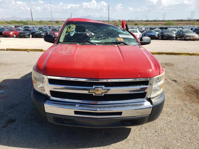 1GCNCPEA4BF175374 - 2011 CHEVROLET SILVERADO C1500 RED photo 5