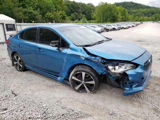 4S3GKAK65H3607294 - 2017 SUBARU IMPREZA SPORT BLUE photo 4