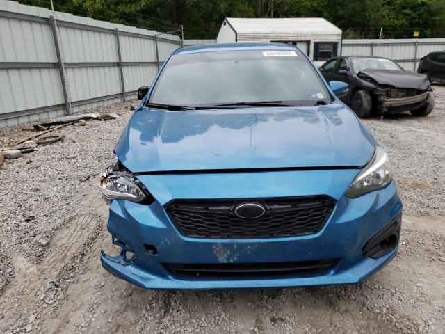 4S3GKAK65H3607294 - 2017 SUBARU IMPREZA SPORT BLUE photo 5