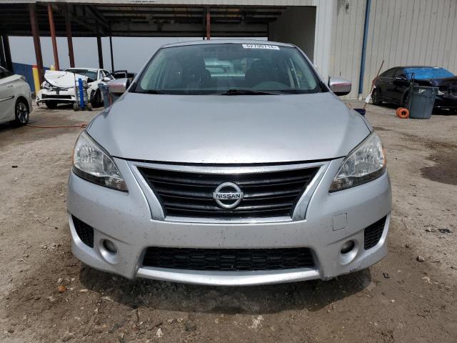 3N1AB7APXEY233306 - 2014 NISSAN SENTRA S SILVER photo 5