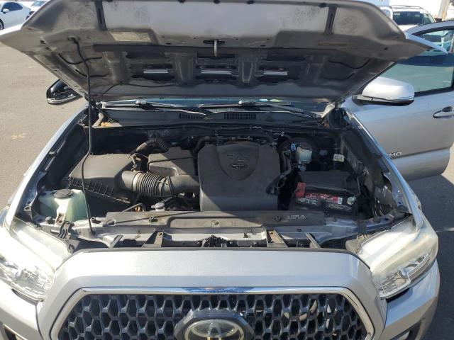 3TMAZ5CN8KM094904 - 2019 TOYOTA TACOMA DOUBLE CAB ვერცხლისფერი ფოტო 11