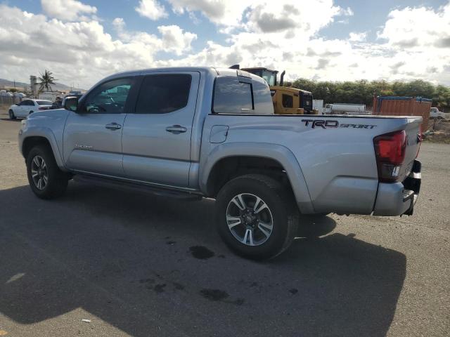 3TMAZ5CN8KM094904 - 2019 TOYOTA TACOMA DOUBLE CAB ვერცხლისფერი ფოტო 2