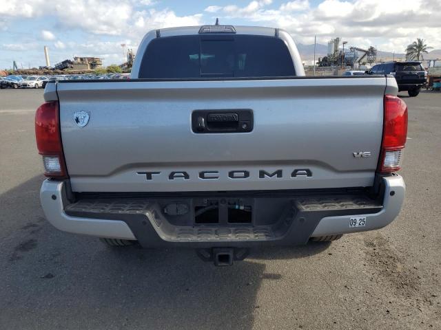 3TMAZ5CN8KM094904 - 2019 TOYOTA TACOMA DOUBLE CAB ვერცხლისფერი ფოტო 6