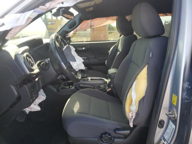 3TMAZ5CN8KM094904 - 2019 TOYOTA TACOMA DOUBLE CAB ვერცხლისფერი ფოტო 7