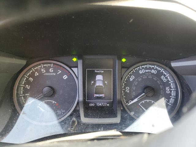 3TMAZ5CN8KM094904 - 2019 TOYOTA TACOMA DOUBLE CAB ვერცხლისფერი ფოტო 9